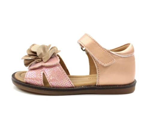 Bisgaard rose guld sandal Agnes